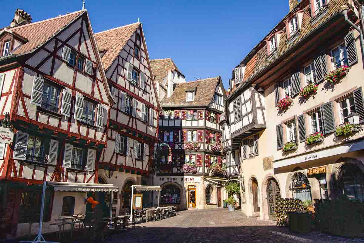 One Day in Colmar: An Itinerary for a Fairytale Town 1 gabled houses in colmar-france