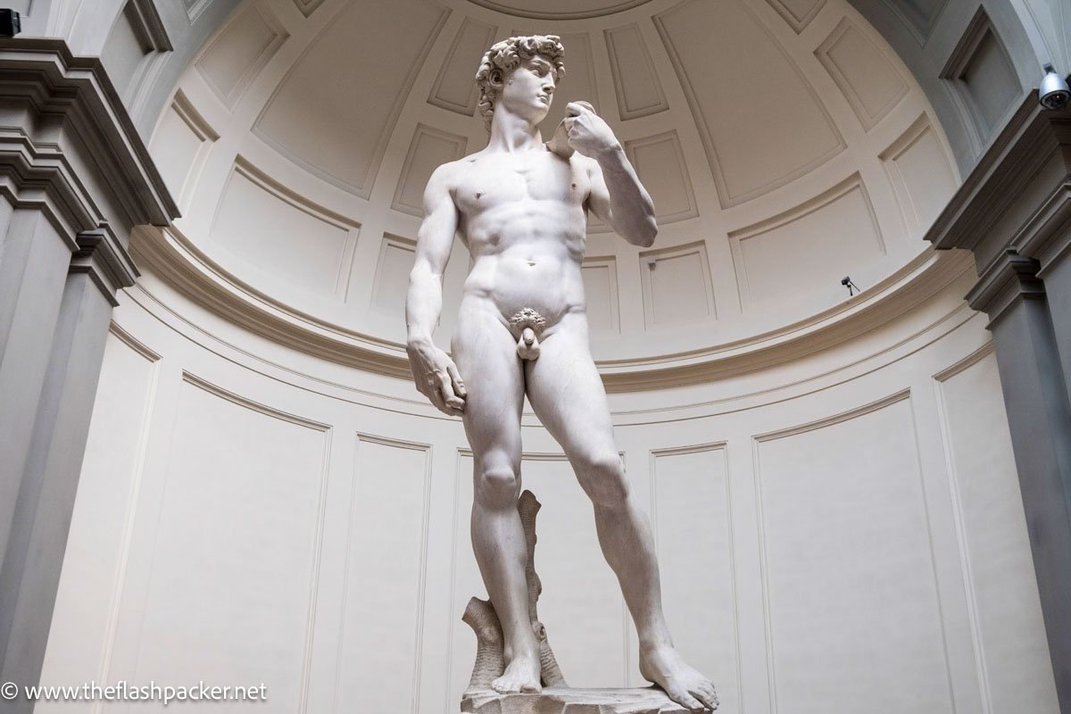 statue of david by michelangelo is one of the best things to see on a solo trip to florence